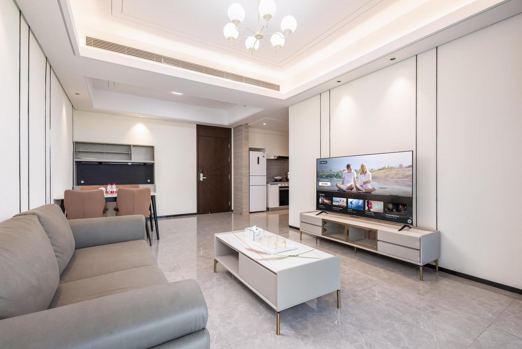 Puhai Sea View Apt By Hailan Tour At Sanya Yazhou Bay#Only 100 Meters To Beach And Sea Swimming Area 외부 사진