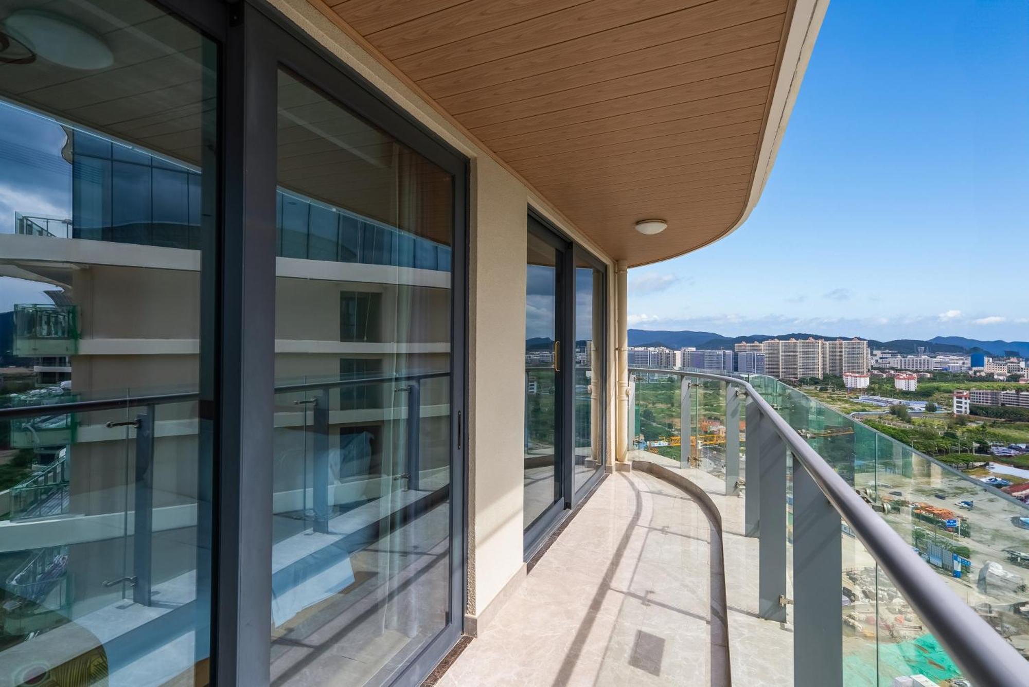 Puhai Sea View Apt By Hailan Tour At Sanya Yazhou Bay#Only 100 Meters To Beach And Sea Swimming Area 외부 사진