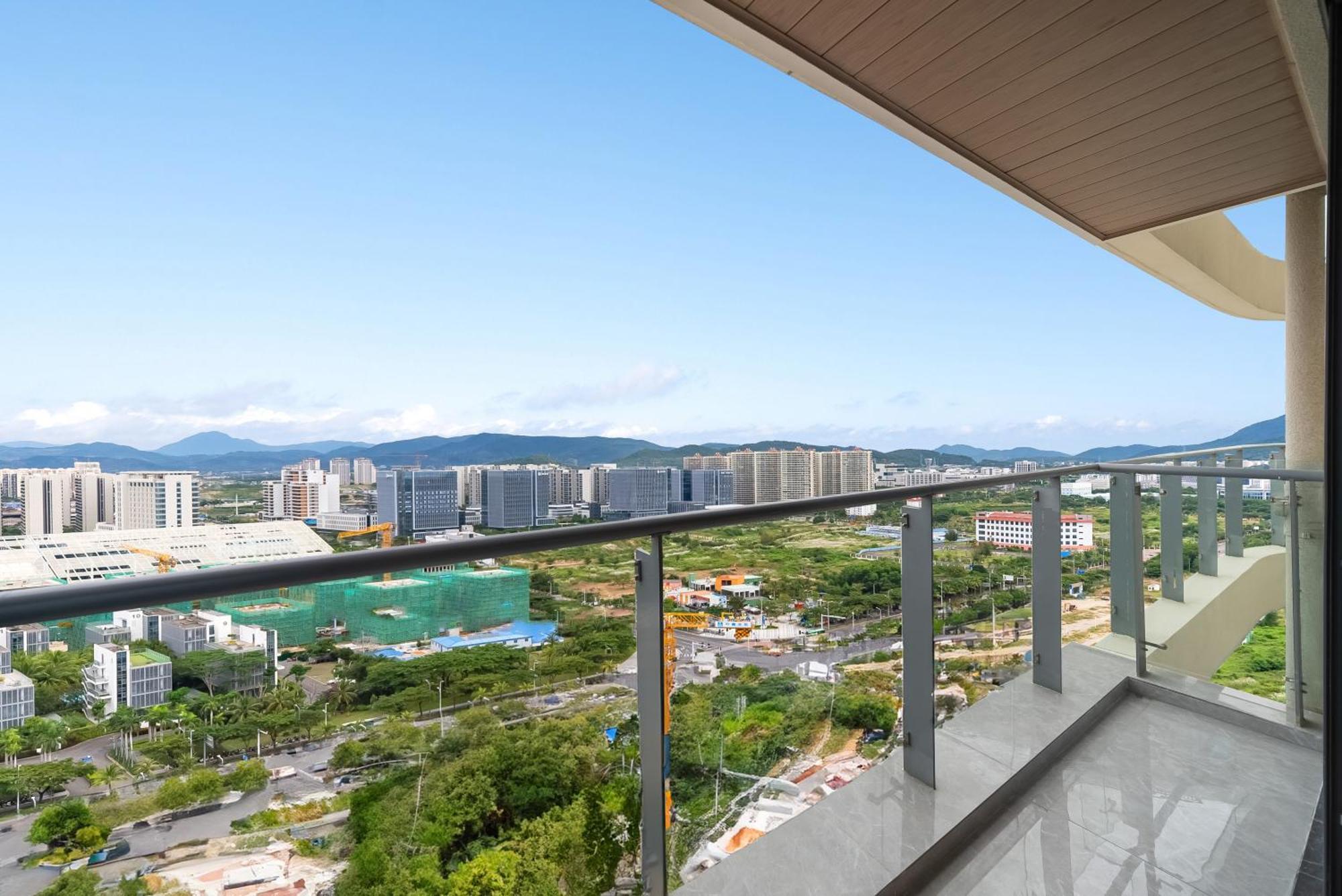 Puhai Sea View Apt By Hailan Tour At Sanya Yazhou Bay#Only 100 Meters To Beach And Sea Swimming Area 외부 사진