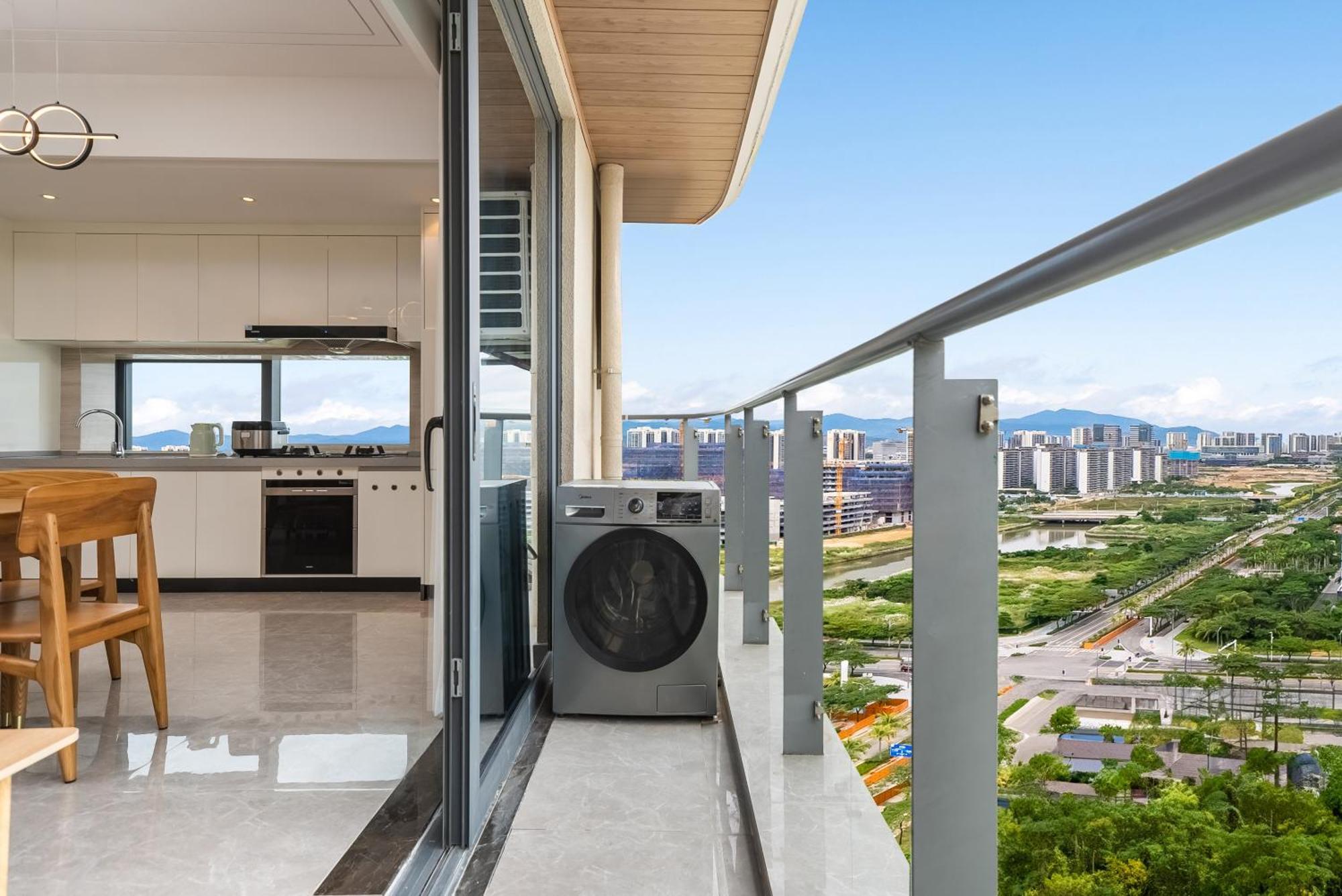 Puhai Sea View Apt By Hailan Tour At Sanya Yazhou Bay#Only 100 Meters To Beach And Sea Swimming Area 외부 사진
