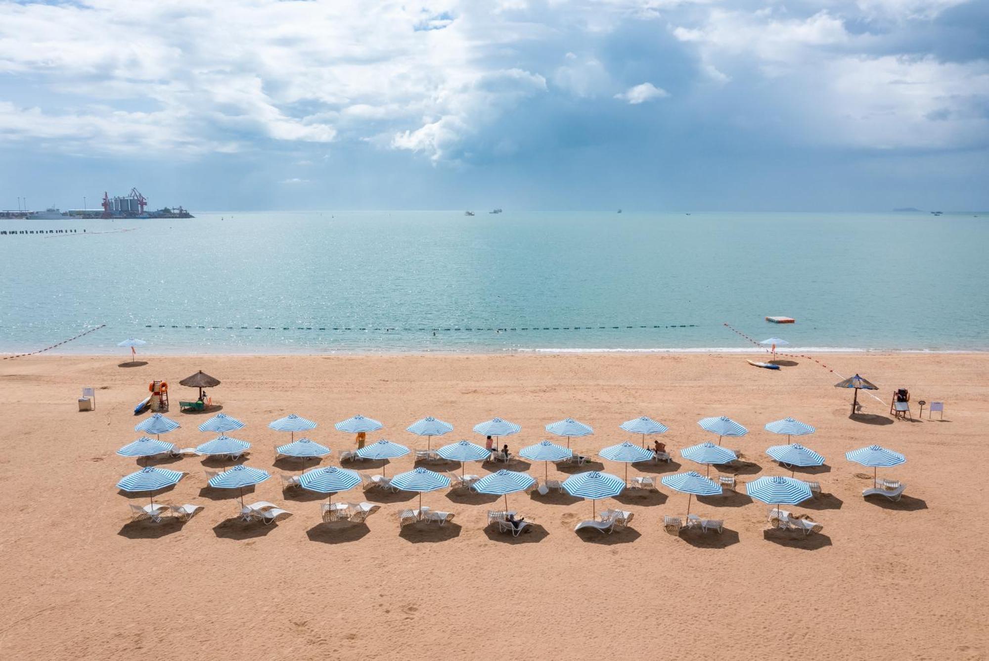 Puhai Sea View Apt By Hailan Tour At Sanya Yazhou Bay#Only 100 Meters To Beach And Sea Swimming Area 외부 사진