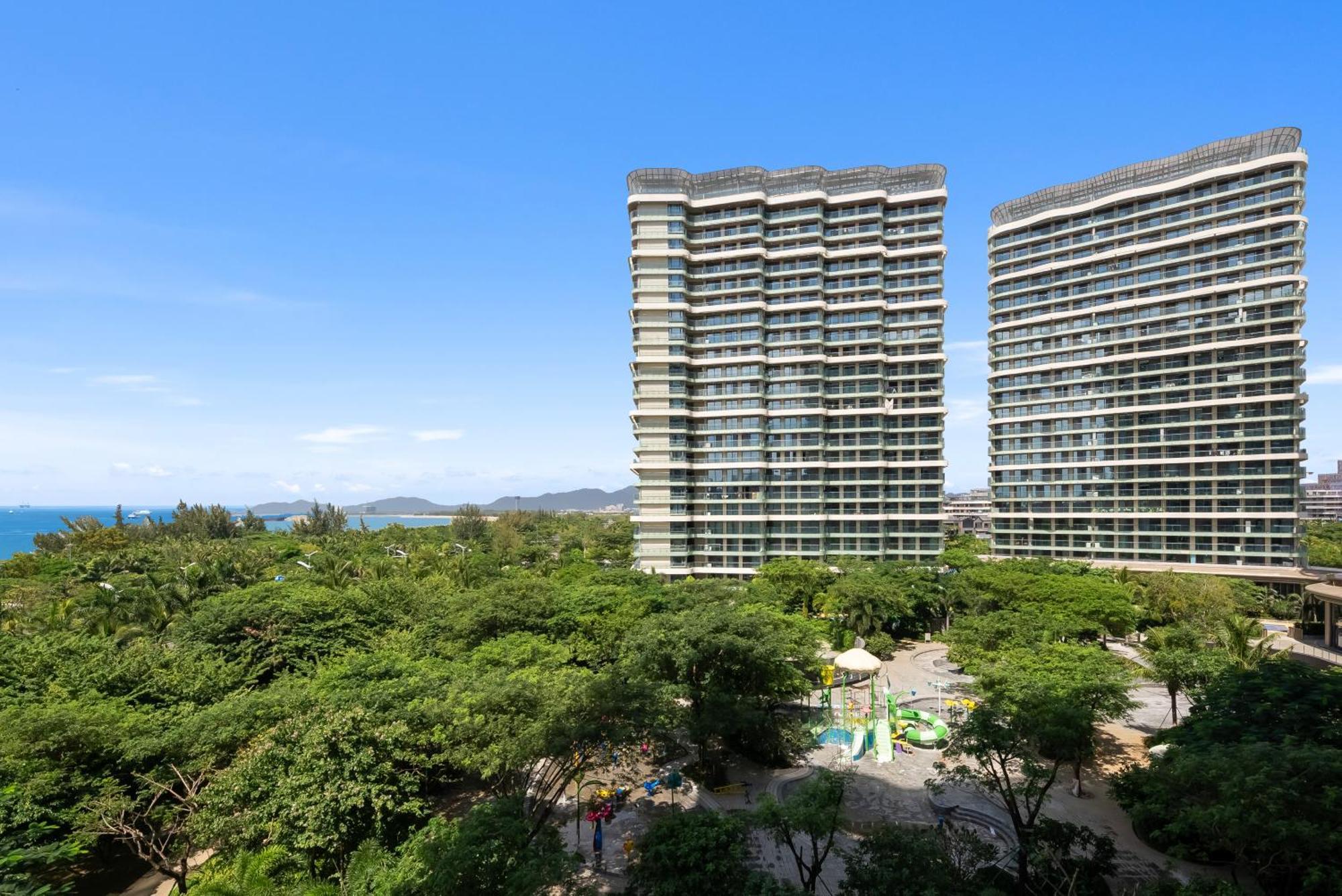Puhai Sea View Apt By Hailan Tour At Sanya Yazhou Bay#Only 100 Meters To Beach And Sea Swimming Area 외부 사진