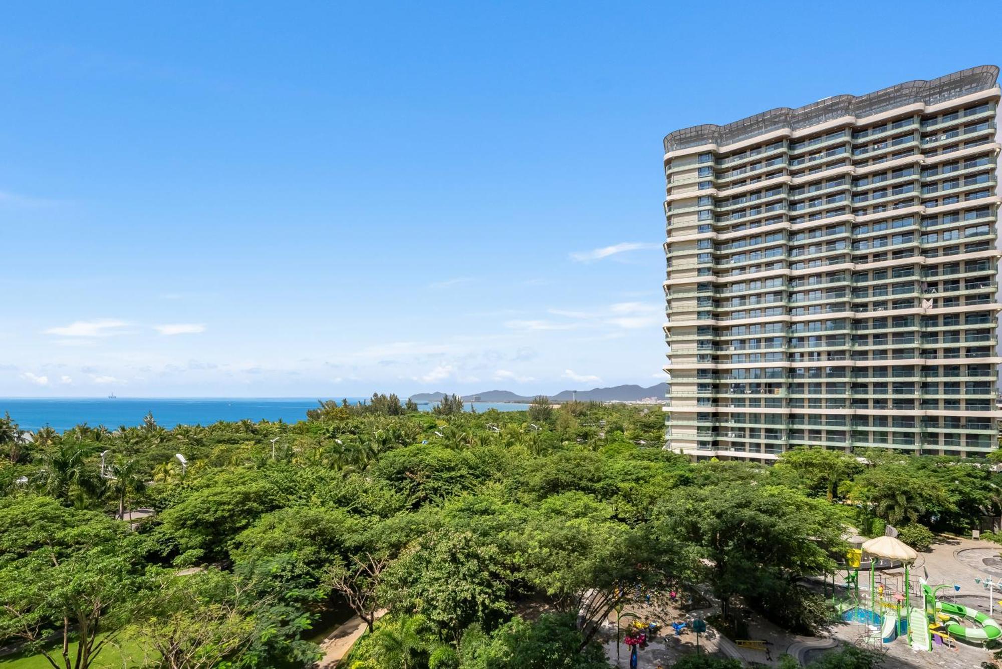 Puhai Sea View Apt By Hailan Tour At Sanya Yazhou Bay#Only 100 Meters To Beach And Sea Swimming Area 외부 사진