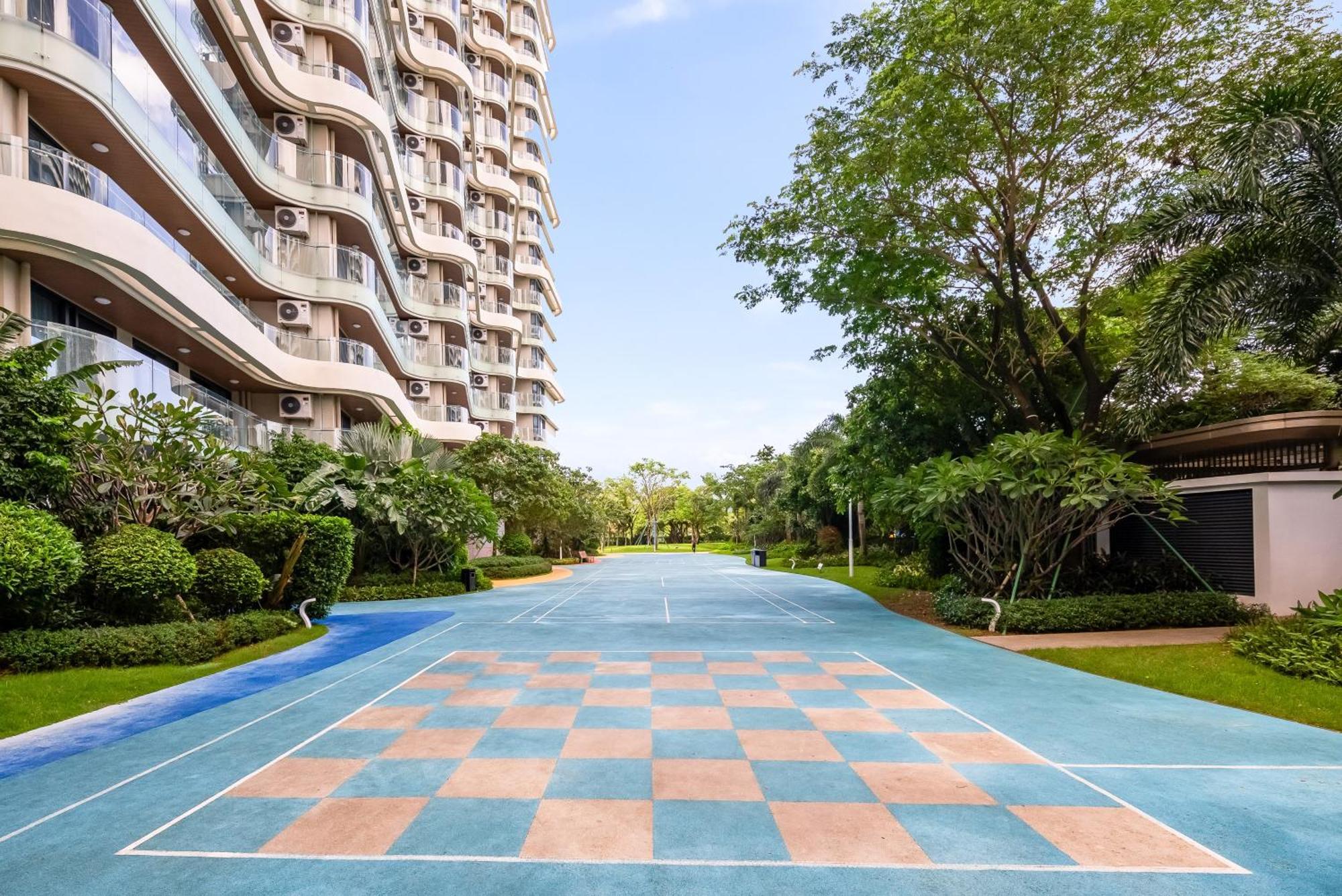 Puhai Sea View Apt By Hailan Tour At Sanya Yazhou Bay#Only 100 Meters To Beach And Sea Swimming Area 외부 사진