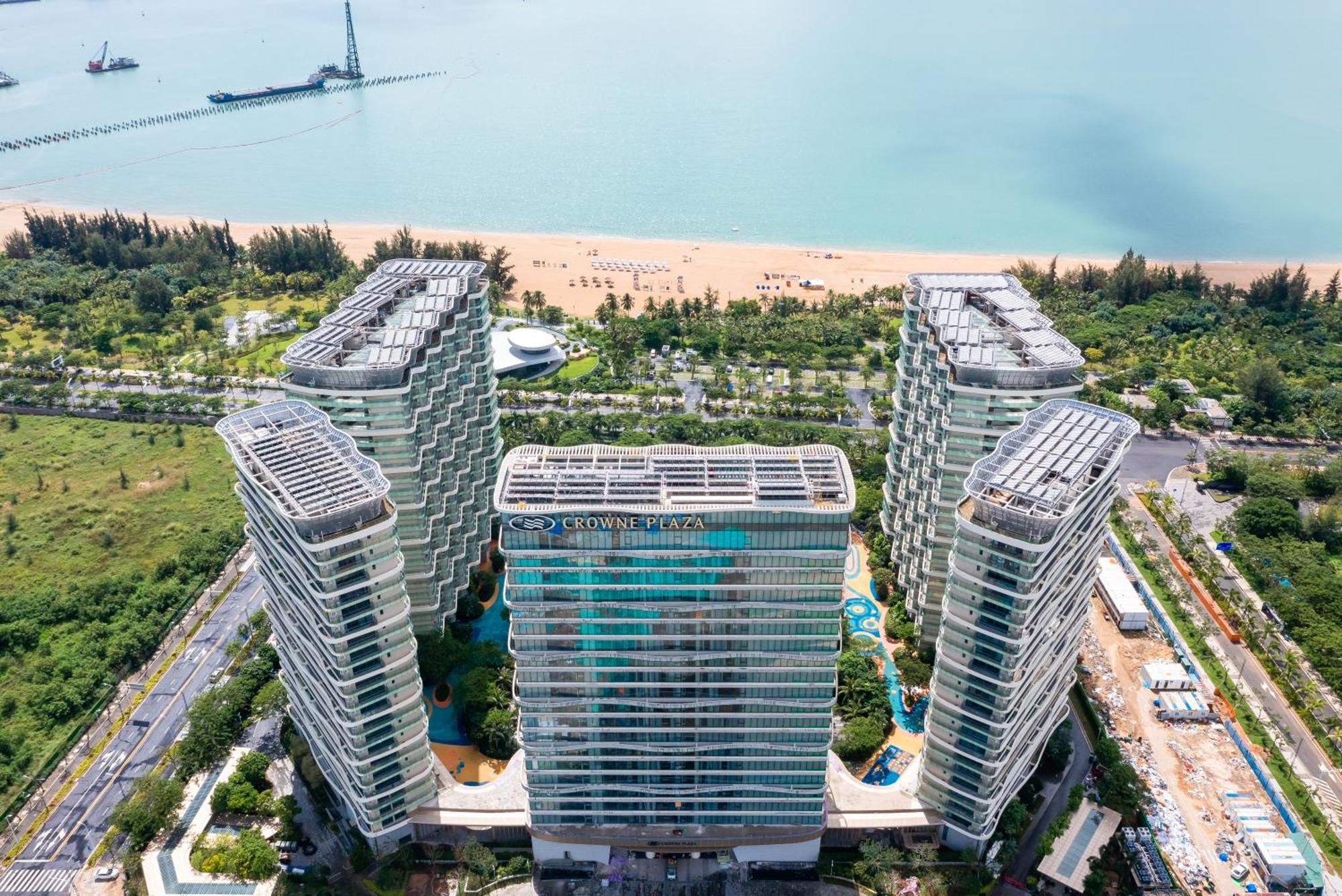 Puhai Sea View Apt By Hailan Tour At Sanya Yazhou Bay#Only 100 Meters To Beach And Sea Swimming Area 외부 사진