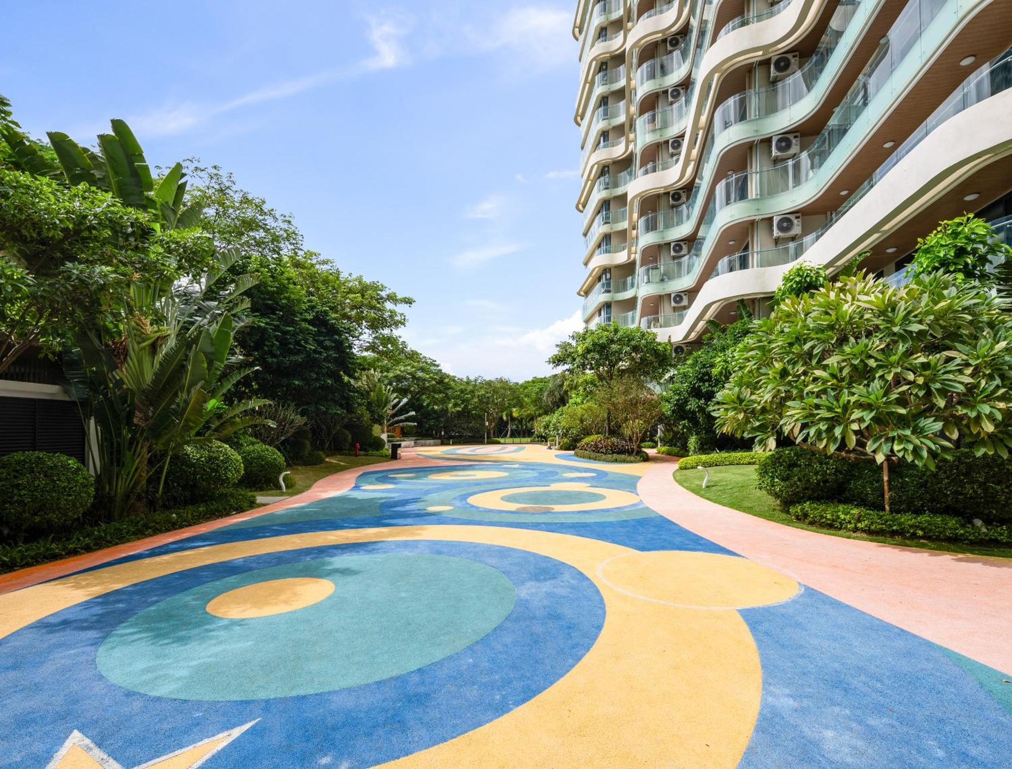 Puhai Sea View Apt By Hailan Tour At Sanya Yazhou Bay#Only 100 Meters To Beach And Sea Swimming Area 외부 사진