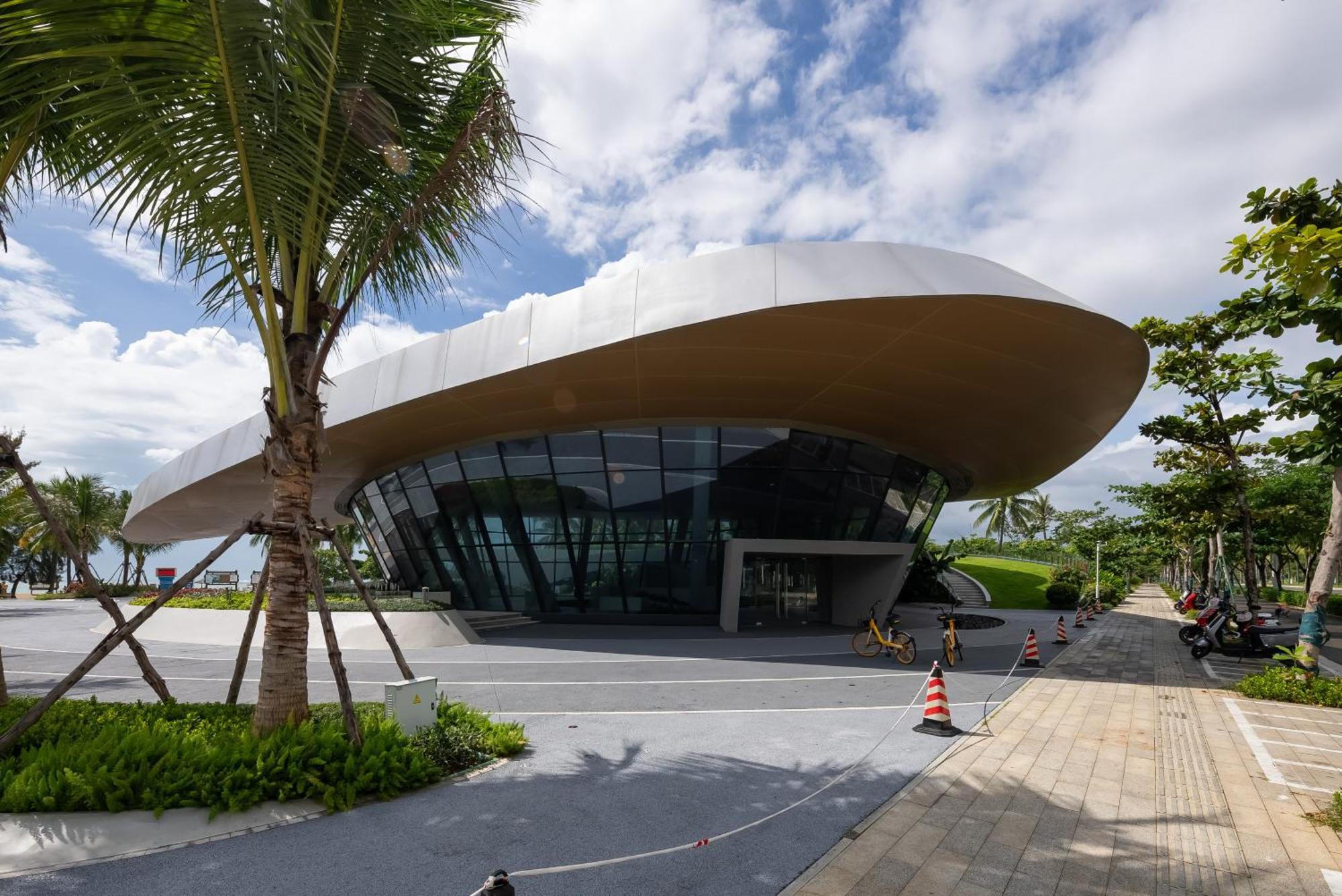 Puhai Sea View Apt By Hailan Tour At Sanya Yazhou Bay#Only 100 Meters To Beach And Sea Swimming Area 외부 사진